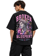 Broken Blueprint Varsity Graphic Tee